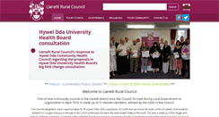 Desktop Screenshot of llanelli-rural.gov.uk